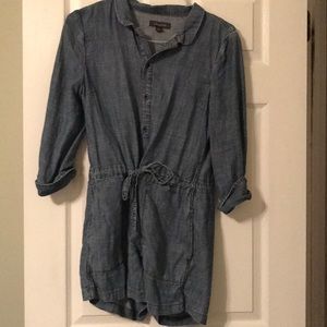 Denim romper size small Level 99